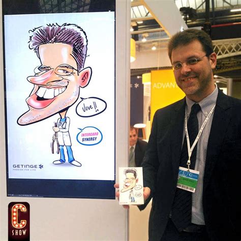 HOW TO DRAW LIVE Digital Caricatures for events .